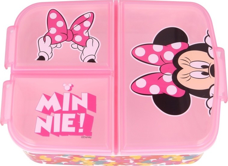 Stor delený plastový box na desiatu Minnie Mouse Butterfly 51120 od 6,25 €  - Heureka.sk