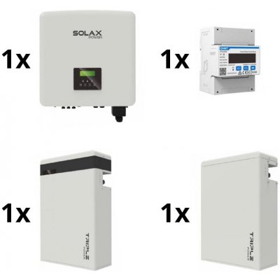 SolaX Power | Solárna zostava: 15kW SOLAX menič 3f + 11,6 kWh TRIPLE Power batérie + elektromer 3f | SM9997A