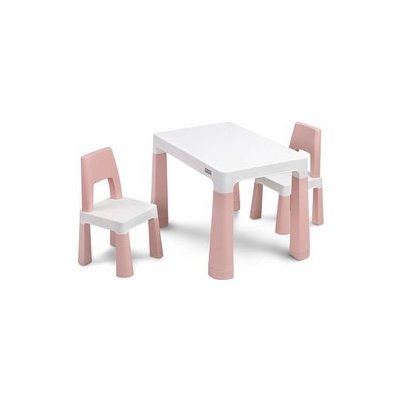 Toyz Detský set stolček s 2 kresielkami MONTI pink