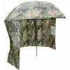 NGT Dáždnik s bočnicou Camo Brolly with Side Sheet 2,2m (FBB-BROLLY-45-SIDE-CAM)