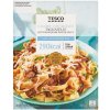 Tesco Uvarené cestoviny s hubovou omáčkou s pečenými hubami a syrom ementál 350 g