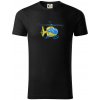 Vrtuľník rescue - Tričko z organickej bavlny - 3XL ( Čierna )