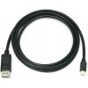PremiumCord miniDP - DP přípojný kabel M/ M, 1m
