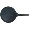 MAKRO - Panvica 26cm, kovaný hliník, čierna