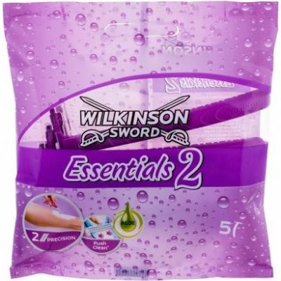 Wilkinson Sword Essentials 2 jednorazové holiace strojčeky 5 ks pre ženy