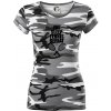 Eat sleep tennis - Dámske maskáčové tričko - 2XL ( Šedý maskáč )