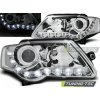 Tuning-tec PREDNÉ SVETLOMETY DAYLIGHT CHROME pasujú na VW PASSAT B6 3C 03.05-10