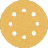 Bosch Brúsny papier EXPERT C470 s 8 otvormi pre excentrické brúsky, 115 mm, zrnitosť 80, 5 ks 2608900796