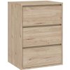 Úložný kontajner k šatníková skrini BERNO - jackson hickory