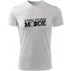 Ping pong mode - Pánske tričko Fantasy športové - 3XL ( Biela )