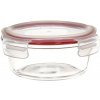 Dóza MagicHome, okrúhla, 650 ml, s vekom, Clip, sklenená