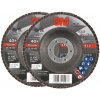 3M 769F Lamelový Kotúč, priemer 115 mm, zrnitosť 40+, 2 ks 7100196818