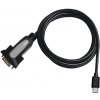 PremiumCord Prevodník USB3.1 na RS232 1,8m (USB-C konektor), ku31-232