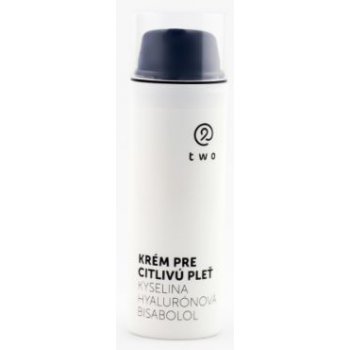 Two cosmetics Krém pre citlivú pleť s kyselinou hyalurónovou a bisabololom 50 ml