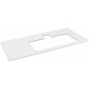 Sapho Brahea doska Rockstone 96,6 x 51,5 cm biela matná BT097-0101-R