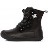 Detské dievčenské zimné topánky D.D.step black W078-206V 34