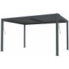 Bioklimatická pergola G21 Austin 4x3 m, antracitová hliníková