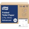 Tork Toaletný papier 2-vrstvový skladaný TORK Advanced T3, 252 ks