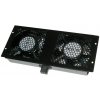 XtendLan Ventilace pro stojan. rozvaděče Telco hloubky 600,800,1000,1200mm, 2x ventilátor, napájecí kabel SFANG02-P