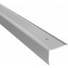 ARBITON Profil AL schodový 40 x 30 mm - elox Striebro A1, skrutkovací, dl. 2,4m