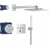 GROHE Precision SmartControl sprchový systém pod omietku, horná sprcha 2jet 310 x 310 mm, tyčová ručná sprcha 1jet, chróm, 34875000