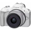 Canon EOS R50 + RF-S 18-45mm 4.5-6.3 IS STM, White