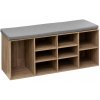 5five Simply Smart Botník so sedadlom, 105 × 34 × 49 cm