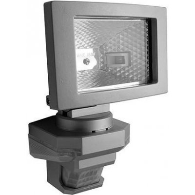 Panlux SLV150T/CH VANA S venkovní reflektorové svítidlo se senzoremem a LED přisvícením, stříbrná teplá bílá