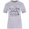 Fjällräven HOJA LUGNT WOOL T-SHIRT WOMEN fialová S
