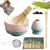 MATCHA SÚPRAVA NA ČAJ 8 V 1 PRE MILOVNÍKOV MATCHA ČAJU, VYSOKÁ METLIČKA