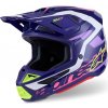 Přilba SM7 DEED, ALPINESTARS (fialová/růžová/bílá/žlutá fluo, vel. XS)
