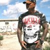 Yakuza tričko pánske Jailbreak Allover Acid Regular TSB 25025 black Farba: čierna, Veľkosť: M