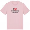 Ruka Hore tričko I Love Breaking Hearts Cotton Pink XXL