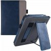 Fortress FT4027 Premium - puzdro so stojanom pre Amazon Kindle Paperwhite 5 (2021) - tmavo modré / šedé, magnet, AutoSleep (Obal Fortress FT4027 Premium na Amazon Kindle Paperwhite 5 (2021), magnet, v