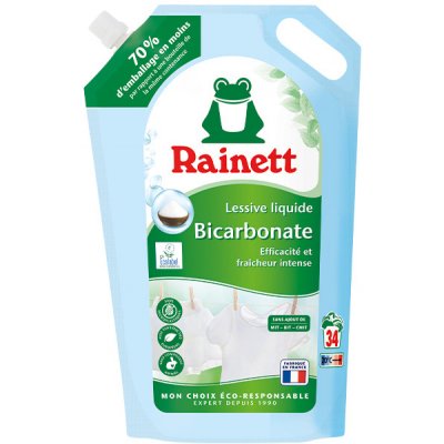 Rainett Bicarbonate Eco gél na pranie 1,7 l 34 praní