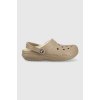 Papuče Crocs Classic Lined Clog 203591.2YB-MSHR.BONE, hnedá farba, 203591 EUR 41/42