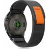 Remienok Tech-Protect Nylon Garmin Fenix 5X / 5X Plus / 6X / 6X Pro / 7X / 8 (51 mm) Black/Orange