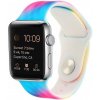 AppleKing silikónový remienok s batikovaným vzorom pre Apple Watch Ultra 49mm / 46mm / 45mm / 44mm / 42mm - dúhový - možnosť vrátiť tovar ZADARMO do 30tich dní