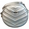 Dámska kabelka crossbody David Jones - strieborná