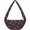 Studio Noos Puffy Mini Cross Body Bag Brown Hearts