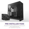 NZXT skříň H9 Flow dvoukomorová ATX / 4x140mm fan / až 10xfan / perforovaný top / proskl. bočnice, front / černá