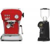 Ascaso Dream ONE, Love Red + Eureka Helios 75, black