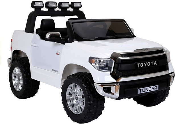 Megacar Toyota Tundra terénne elektrické autíčko 2x45W 12V 7Ah bielá