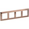 Legrand VALENA LIFE rám 4x (754164) meď