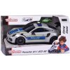 Majorette: Policajné auto Porsche 911 GT3 RS a malá autíčko