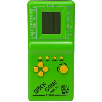 KIK Elektronická hra Tetris 9999in1 green