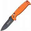 Zatvárací nôž G7413P-WS Ganzo® – Čierna, Oranžová