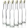 Fľaša na alkohol sklenená 500 ml s uzáverom