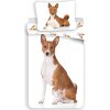 Disney Jerry Fabrics Posteľné návliečky Psík Basenji Bavlna de luxe 1x70x90,1x140x200 cm - možnosť úpravy rozmeru
