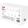 EMOS LED vianočný záves vločky 135x50 cm vnútorná studená biela